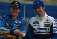 Хилл вспоминает события, произошедшие в Спа 30 лет назад Michael Schumacher, Damon Hill