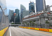 Сингапур-2025: Точка самого серьёзного торможения Singapore Grand Prix, Marina Bay Street Circuit
