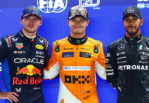 Сингапур-2024: Претенденты на чемпионский титул разделили первый ряд Max Verstappen, Lando Norris, Lewis Hamilton
