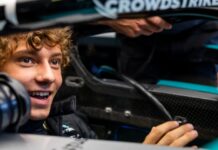 Шовлин: Обсудим с Кими подход к работе во время уик-энда Andrea Kimi Antonelli