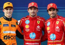 Азербайджан-2024: Леклер выиграл четвёртый подряд поул в Баку Oscar Piastri, Charles Leclerc, Carlos Sainz