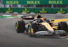 Сингапур-2024: Норрис лидирует утром в субботу Lando Norris