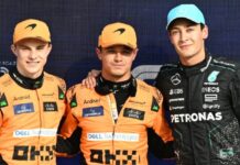 Италия-2024: Пилоты McLaren оформили очередной дубль в квалификации Oscar Piastri, Lando Norris, George Russell