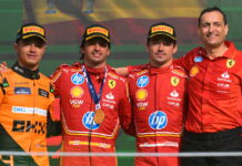 Мехико-2024: Вторая подряд победа Ferrari: На этот раз Карлос Сайнс на вершине Lando Norris, Carlos Sainz, Charles Leclerc