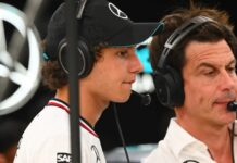 Тост: Антонелли быстр, но команда должна действовать осторожно Andrea Kimi Antonelli, Toto Wolff