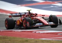США-2024: Сайнс быстрее всех на тренировке Carlos Sainz