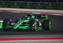 Чжоу потеряет пять мест на старте в Остине Zhou Guanyu