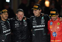 Лас Вегас-2024: Дубль Mercedes и титул Ферстаппена Lewis Hamilton, George Russell, Carlos Sainz