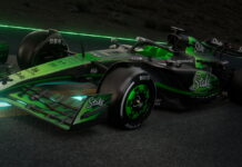 В Sauber показали раскраску машины для гонки в Вегасе Sauber