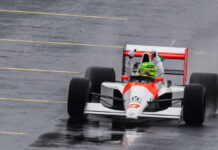 Хэмилтон: Я готов выступать на такой машине в гонках! Lewis Hamilton, Ayrton Senna's McLaren MP4/5B