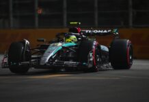 Лас Вегас-2024: Хэмилтон и лидирует во второй тренировке Lewis Hamilton