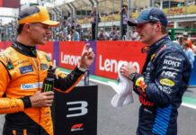 Условия досрочного титула Ферстаппена в Лас Вегасе Lando Norris, Max Verstappen