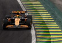 Сан Паулу-2024: Норрис лидирует в тренировке Lando Norris