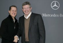 15 лет назад было объявлено о создании команды Mercedes Michael Schumacher, Ross Brawn