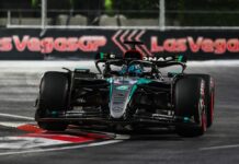 Лас Вегас-2024: Расселл быстрее всех в третьей тренировке George Russell