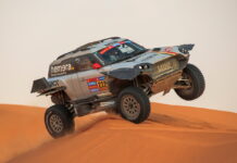 Гийом де Мевиус прерывает победную серию Toyota, выиграв этап на Mini Guillaume de Mevius, Dakar, Raid Mini JCW Team