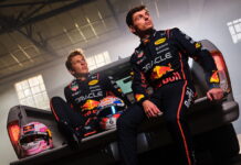 В Red Bull представили гоночные комбинезоны Liam Lawson, Max Verstappen