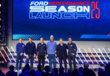 Команда Red Bull приняла участие в презентации Ford Christian Horner