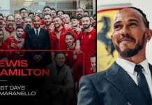 Первые дни Льюиса Хэмилтона в Ferrari