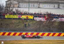 Полиция оштрафовала болельщика Ferrari за ущерб природе Lewis Hamilton