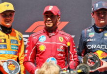 Китай-2025: Хэмилтон одержал первую победу для Ferrari Oscar Piastri, Lewis Hamilton, Max Verstappen