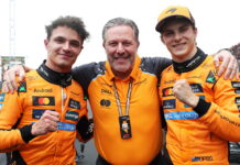 Китай-2025: Любопытная статистика Lando Norris, Zak Brown, Oscar Piastri