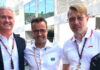 Австрия-2026: Педро Лами — третий стюард David Coulthard, Pedro Lamy, Mika Hakkinen