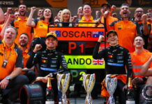 Штайнер: Ландо могут сделать вторым номером при Пиастри Zak Brown, Lando Norris, Oscar Piastri, Andrea Stella