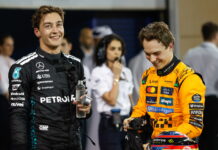 Расселл: Второе место на старте даёт отличный шанс в гонке George Russell, Oscar Piastri