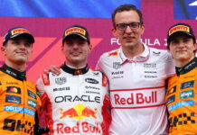 Япония-2025: Ферстаппен не дал шансов McLaren и выиграл первую гонку в сезоне Lando Norris, Max Verstappen, Racing Hugh, Oscar Piastri