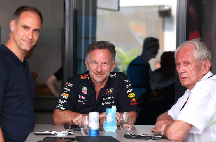 В Red Bull поздравили Хорнера после недавних побед Oliver Mintzlaff, Christian Horner, Helmut Marko