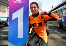 Доминирующая победа Эллы Ллойд в первой гонке в Джидде Ella Lloyd