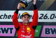 Лукас Ауэр выиграл стартовую гонку DTM Lucas Auer