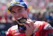 Марк Маркес выиграл спринт после падения Фабио Куартараро Marc Marquez