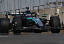 Mercedes проводит шинные тесты в Сильверстоуне Andrea Kimi Antonelli