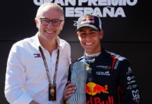 Арвид Линдблад стал самым молодым обладателем поула Arvid Lindblad, Stefano Domenicali