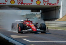 Pirelli и Ferrari завершили тесты дождевых шин Charles Leclerc