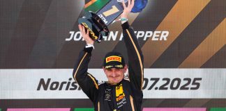 Lamborghini празднует: Джордан Пеппер одержал дебютную победу Jordan Pepper