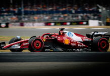 Великобритания-2025: Шарль Леклер лидирует в субботней тренировке Charles Leclerc