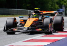 Австрия-2025: Ландо Норрис лидирует в субботней тренировке Lando Norris