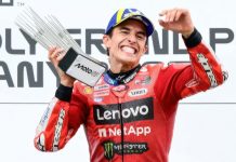 Девятая победа Маркеса и только 10 финишировавших на Заксенринге Marc Marquez