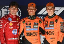 Бельгия-2025: Ландо Норрис выиграл квалификацию в Спа Charles Leclerc, Lando Norris, Oscar Piastri