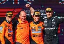 Венгрия-2025: Норрис победил в тактической битве с Пиастри Oscar Piastri, Mark Ingham, Lando Norris, George Russell