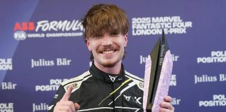 Триумф и разочарование: Тиктум завоевал первый поул, но стартует шестым Dan Ticktum