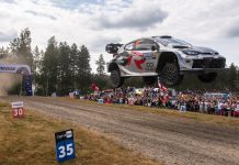 Рованпера вырвался вперед на домашнем ралли Финляндии Kalle Rovanpera