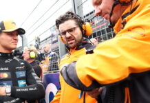 В McLaren нашли причину схода Норриса Lando Norris