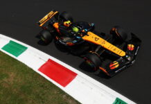 Италия-2025: Ландо Норрис лидирует во второй тренировке Lando Norris