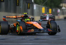 Азербайджан-2025: Норрис лидирует утром в субботу Lando Norris