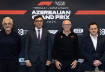 ОФИЦИАЛЬНО: В Баку продлили контракт с Формулой 1 Flavio Briatore, Farid Gayibov, Stefano Domenicali, Magsud Farzullayev