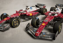 Машины Ferrari в Монце оформлены в честь Ники Лауды Ferrari